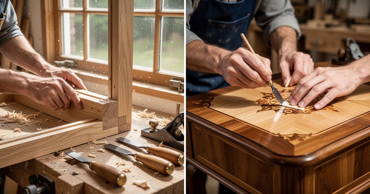 Quelle différence entre un ébéniste et un menuisier ? Quand les séries TV mettent en lumière ces métiers d’art